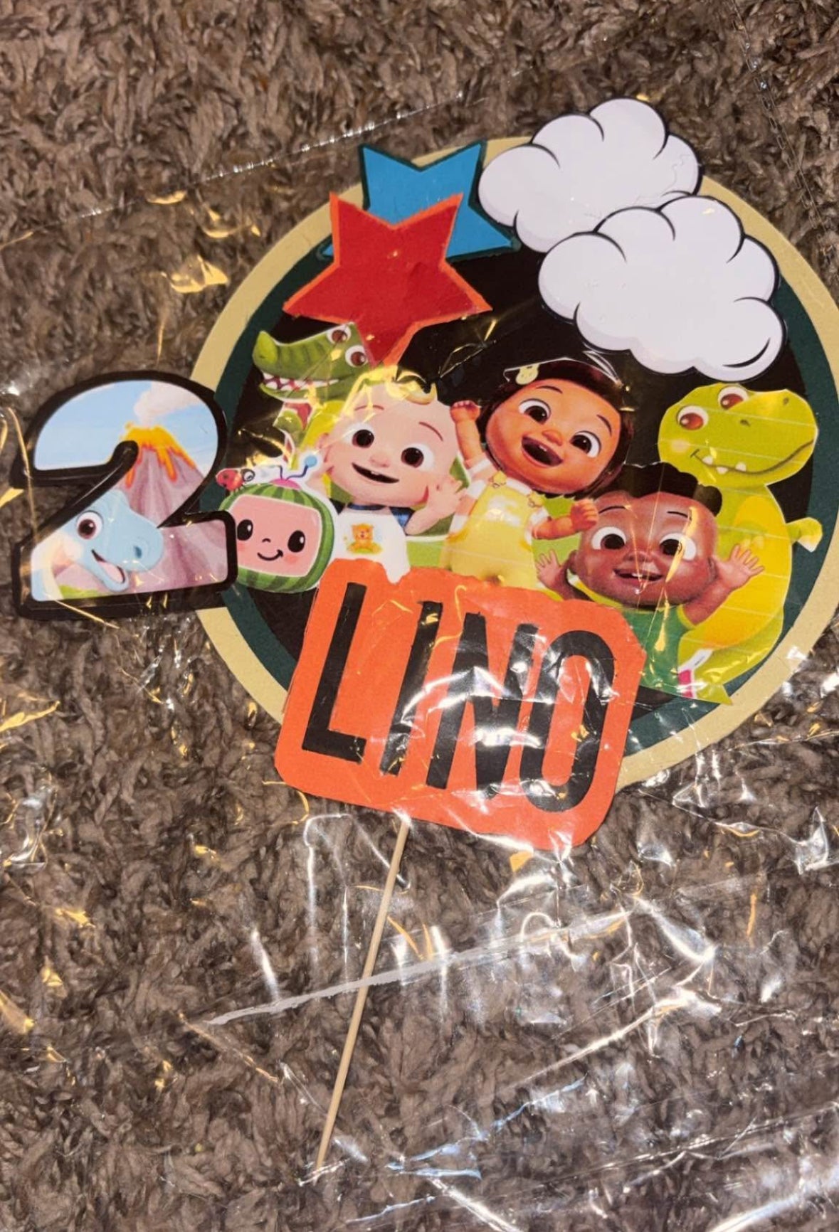 Custom topper