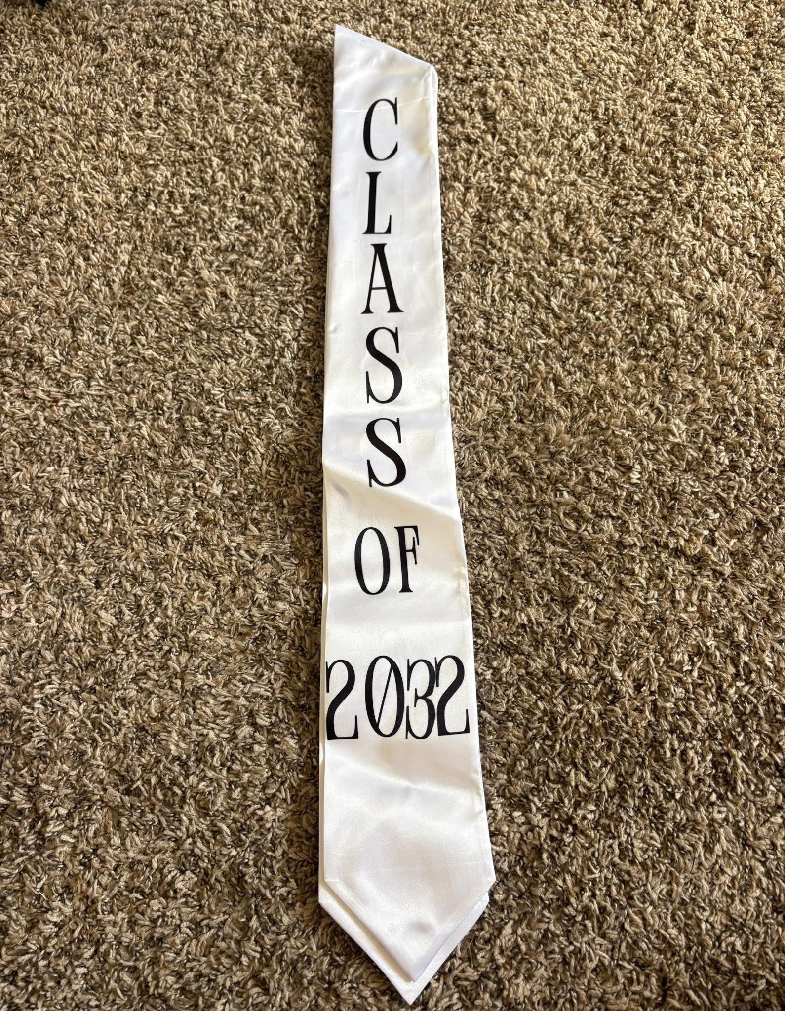 Graduation stoles/Bday Sash’s