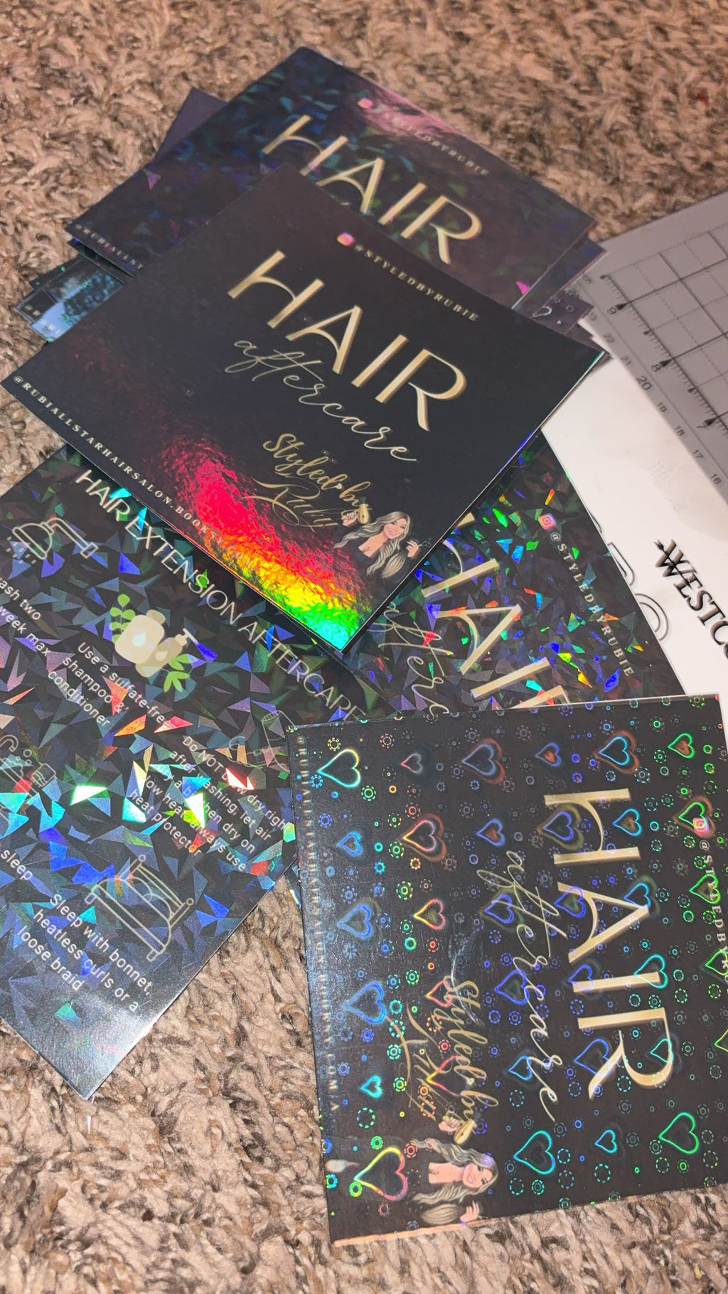 Physical or animated cards/invites