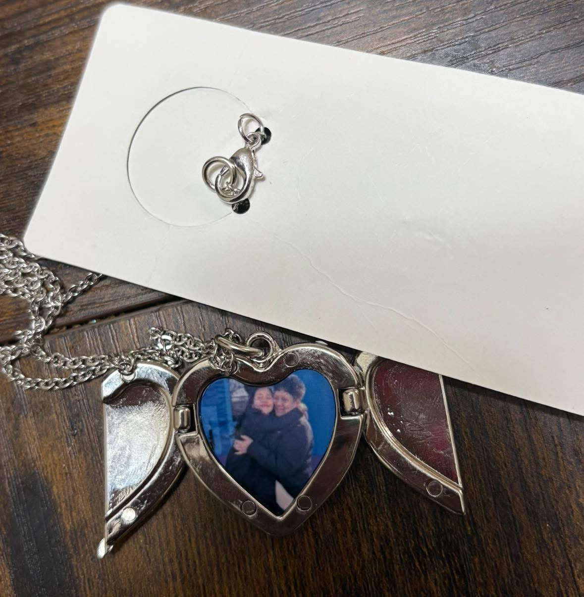 Custom heart locket