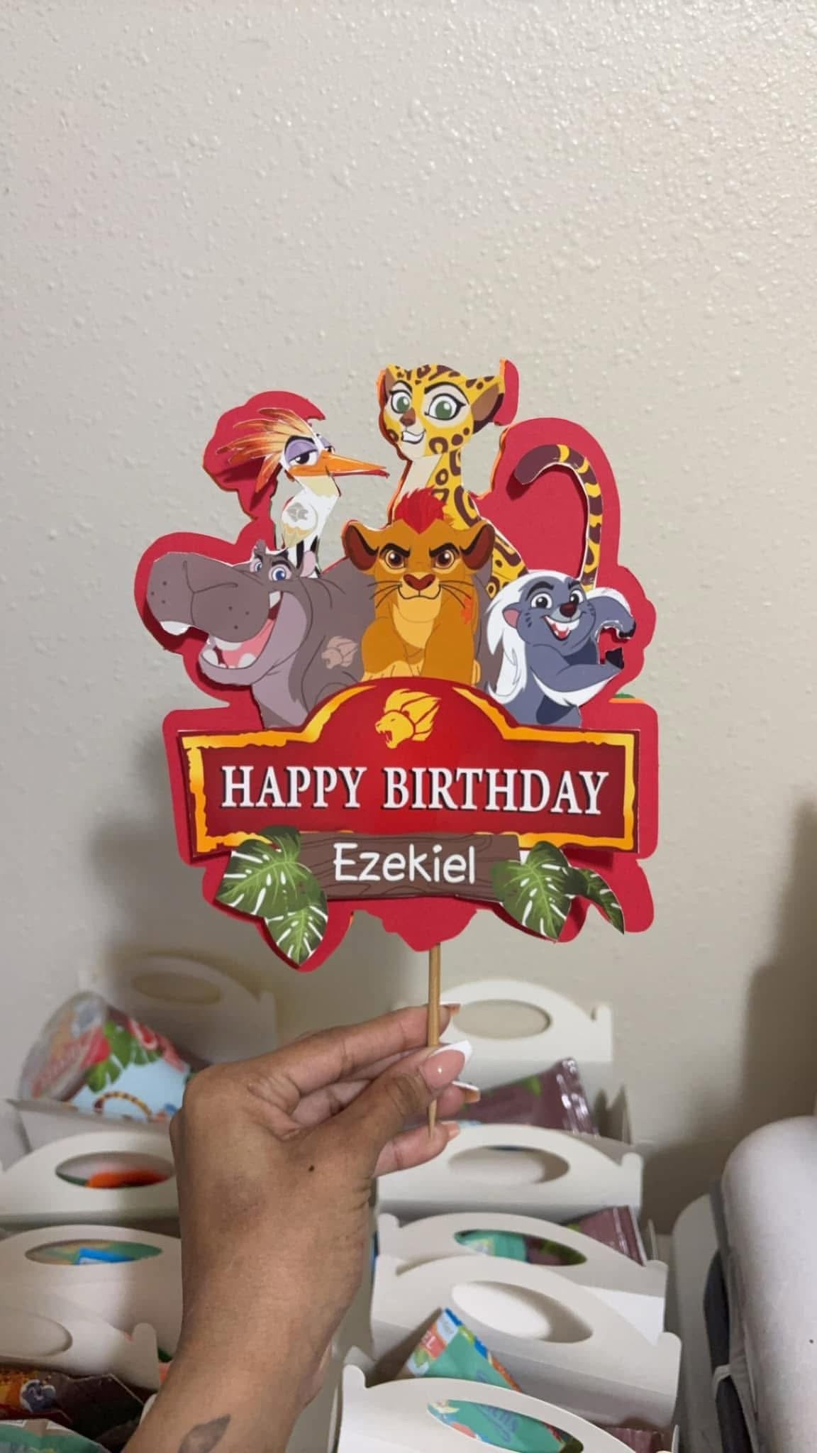 Custom Topper