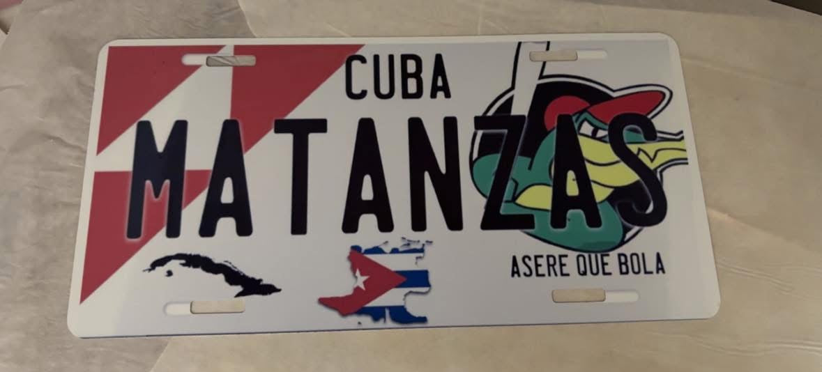 Custom license plate