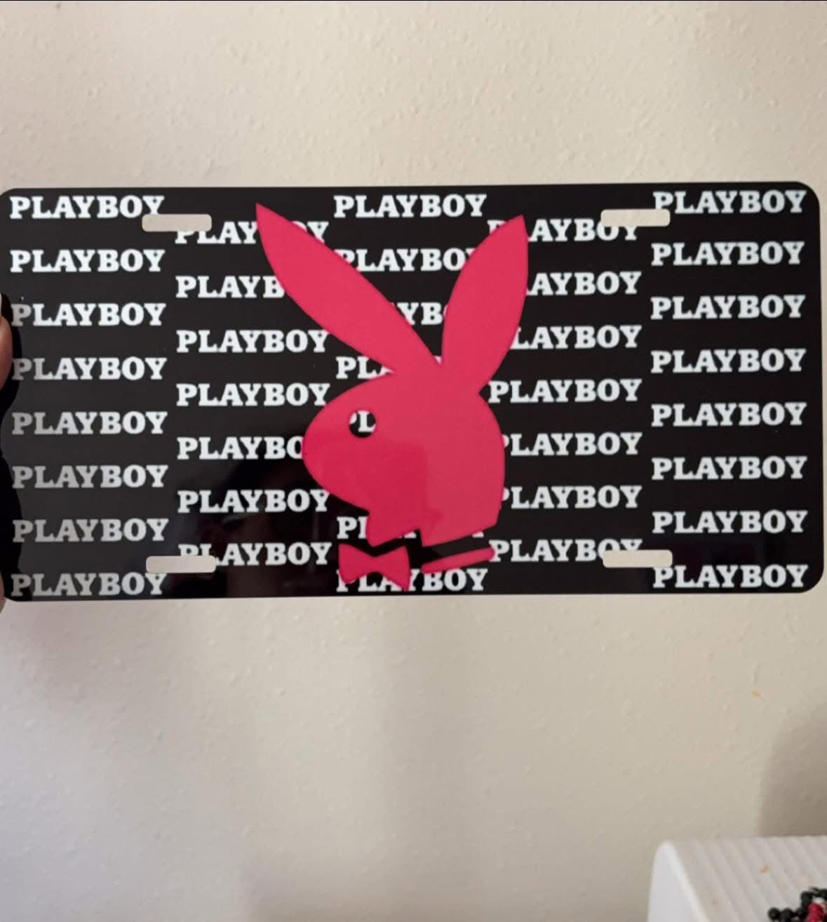 Custom license plate