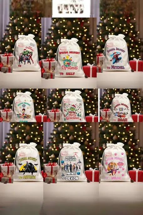 Custom Xmas Bags/Satchels