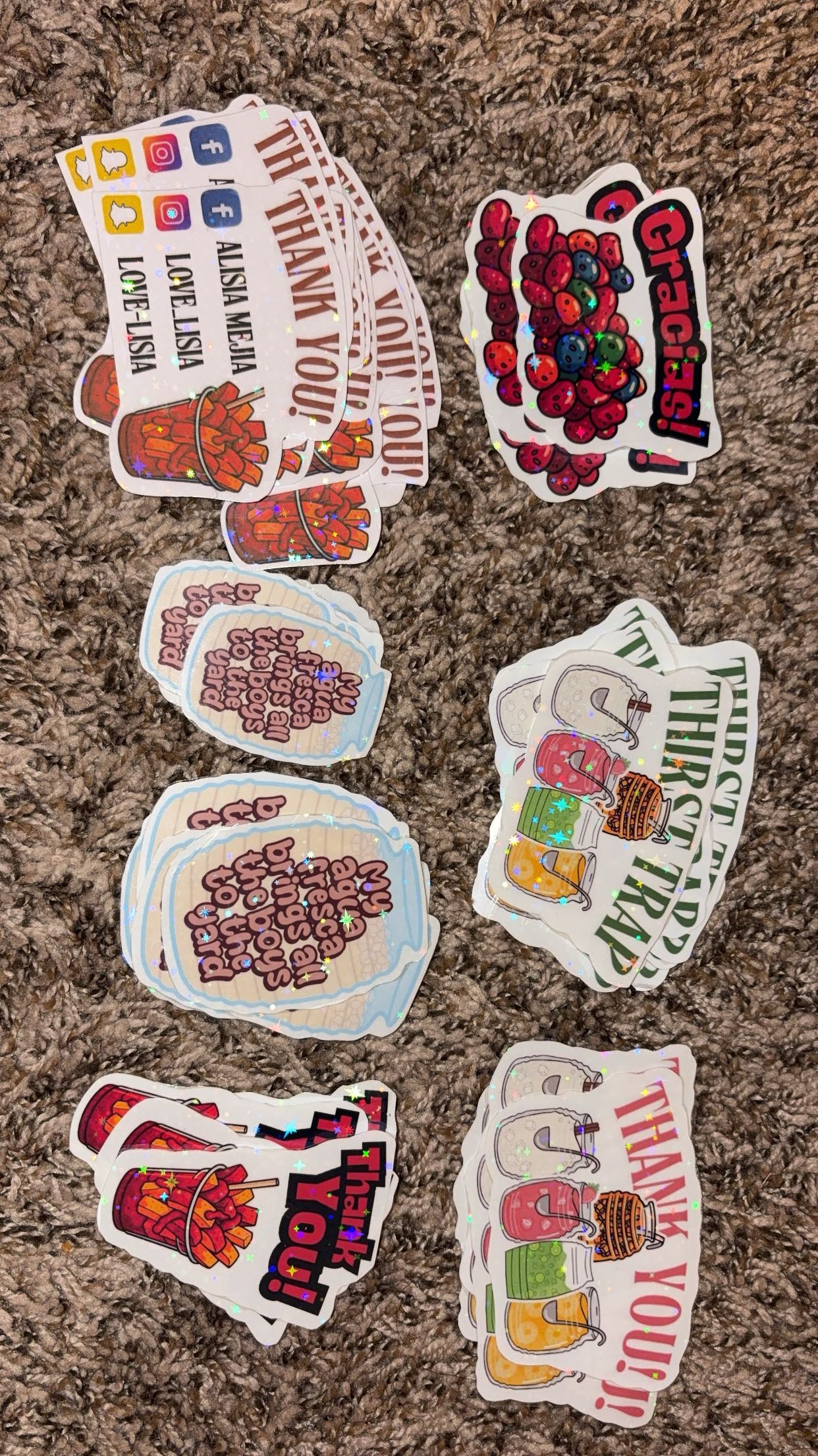 Custom stickers